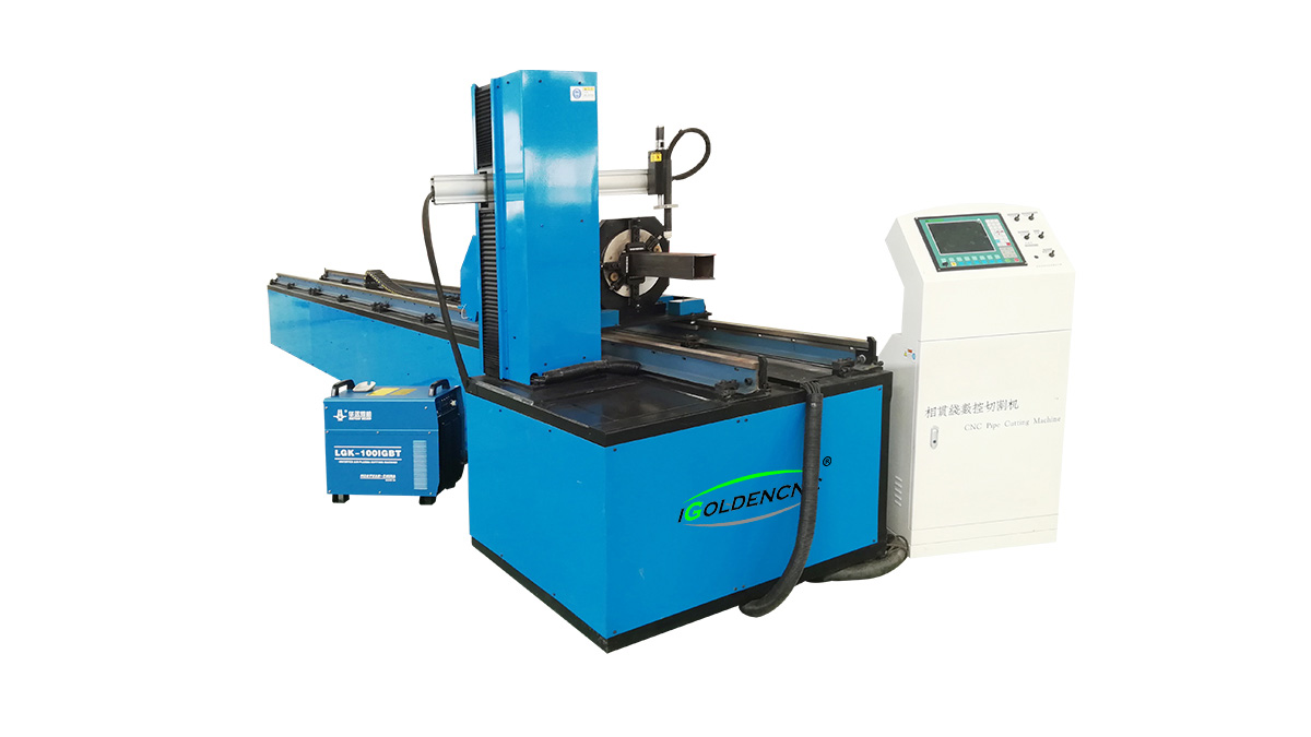 Máquina de corte de tubería de tubo de plasma CNC