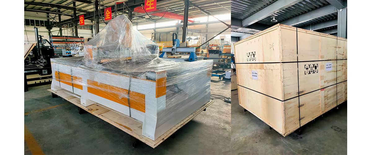 Máquina de grabado de piedra de cuarzo de granito de mármol pesado de