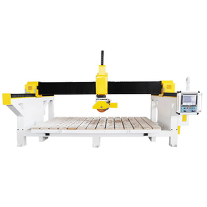 Cuarzo, granito, mármol 5 ejes CNC Cutting Bridge sierra